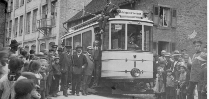 Ensheimer Straßenbahn 21.04.1913